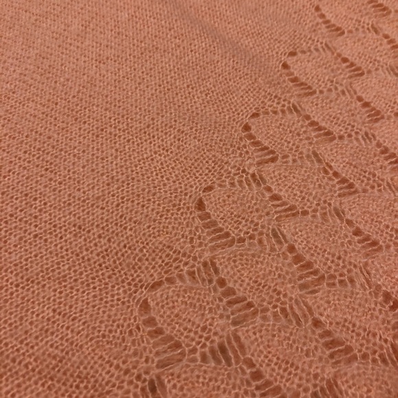 Salmon Knit Sweater - Picture 3 of 5